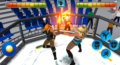 Girls Wrestling Ring Fight  - wrestling games 2020 screenshot 4