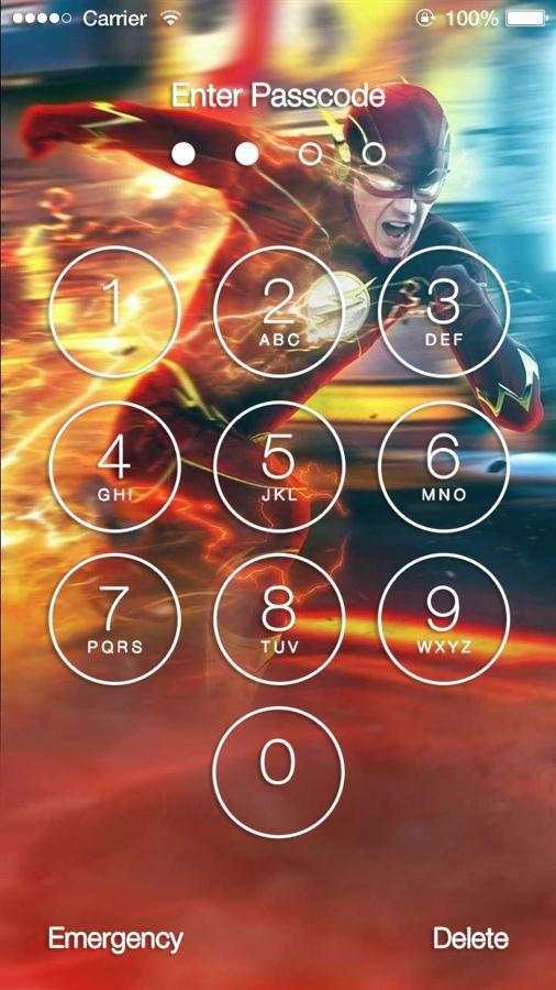The Flash HD Lock Screen screenshot 8