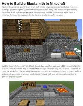 Builder idea for minecraft pe screenshot 1
