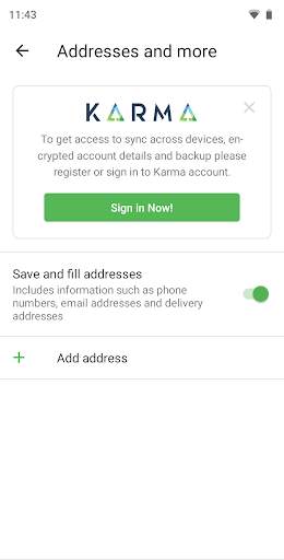 Karma Browser screenshot 8