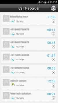 Telephone Call Recorder screenshot 1