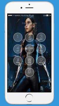 Alit­a bat­tle ange­l Lock Screen screenshot 5