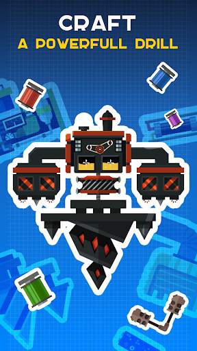 Drilla: Mine and Crafting 3 تصوير الشاشة