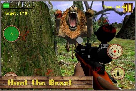 Singa Sniper Hunter 3D screenshot 3