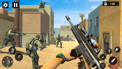 Shooting Games 3D: Gun Games screenshot 1