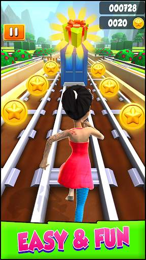 Subway Run Princess Runner screenshot 2