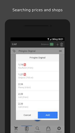 Shopping List – Comparator screenshot 5