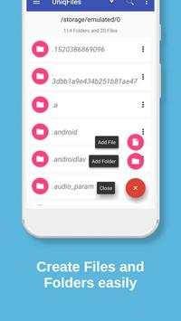 Remote File Transfer Download Status - UniqFiles 3 تصوير الشاشة