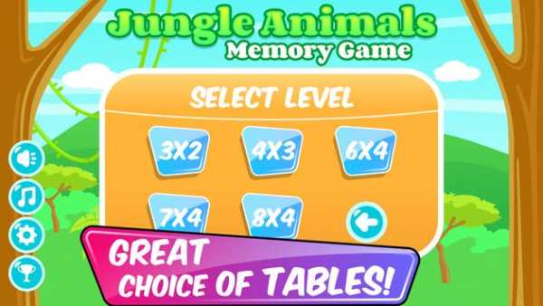 Jungle Animals Memory Game screenshot 4