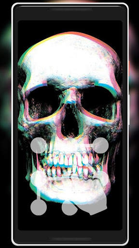 Skull Pattern Lock Screen 4 تصوير الشاشة