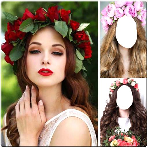 Women Flower Crown Photo Suit 9 تصوير الشاشة