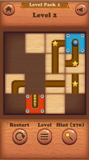 Slide The Ball Puzzle Game screenshot 2