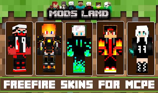 Mod FreeFire Skins For Minecraft PE screenshot 3