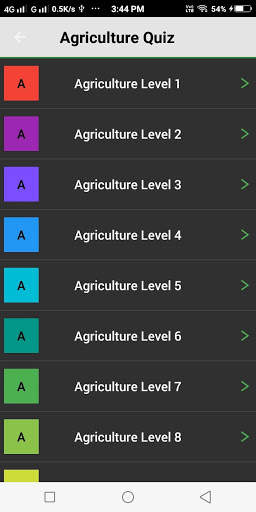 Agriculture quiz screenshot 3