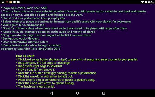 Live Performance Music Player screenshot 7