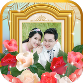 Wedding Frames Love Photo Editor Flower Frames icon