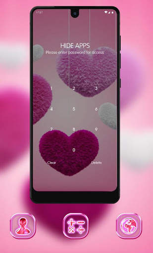 Red Hairy Love Redmi 4 theme Bright Light screenshot 4