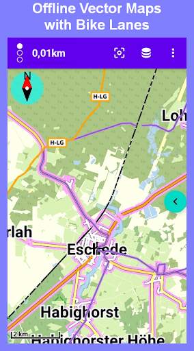 Alminav: Offline Outdoor Navigation screenshot 2
