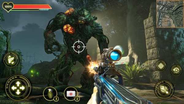 Zombies Hunter Warfare Shooting 1 تصوير الشاشة