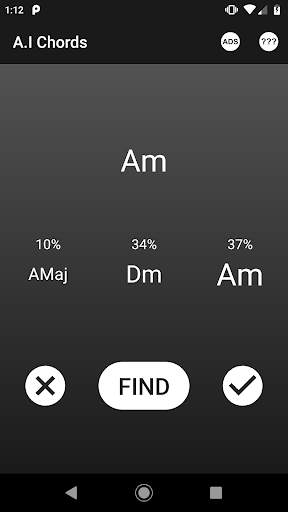 A.I. Chords screenshot 2