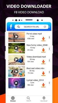 Free video downloader app - save from net screenshot 3