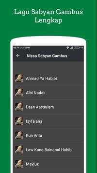 Lagu Nissa Sabyan Gambus Offline screenshot 1