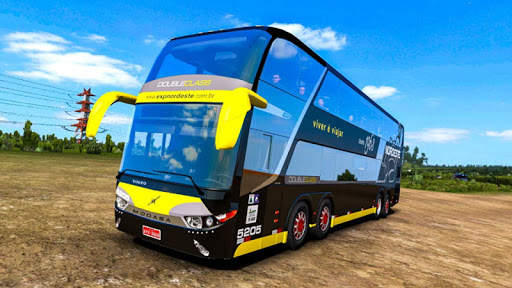 Euro Bus Driving Real Similato screenshot 1