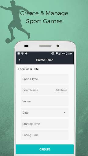 Sportify App screenshot 2