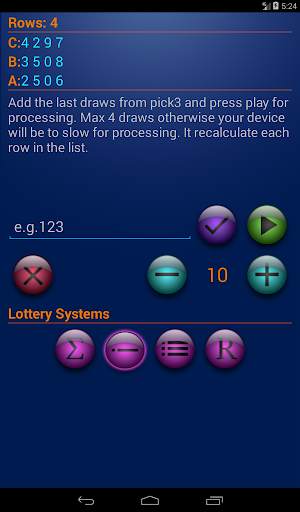 Pick 3 lottery 8 تصوير الشاشة