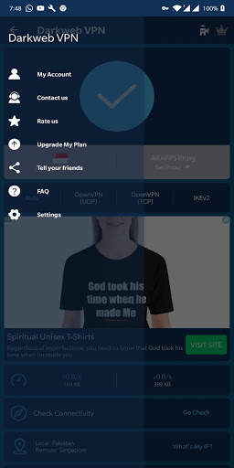 Darkweb VPN screenshot 4