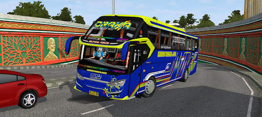 Mod Bussid SR2 STJ Draka screenshot 1