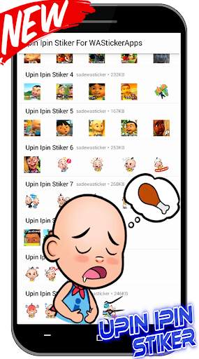 Upin Ipin Stiker For WAStickerApps screenshot 2