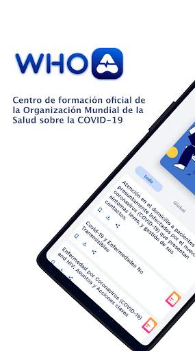 Academia de la Organización Mundial de la Salud screenshot 2