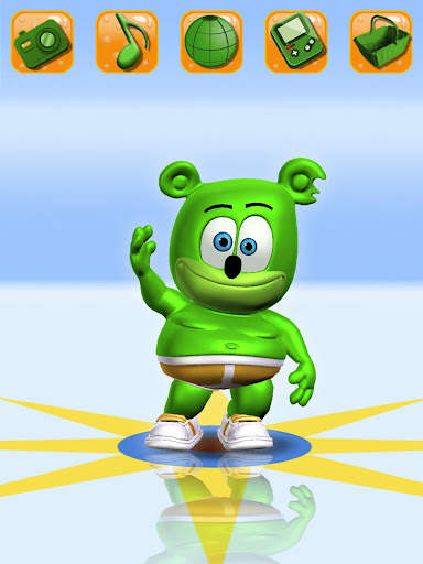 Говоря Gummy Bear скриншот 6