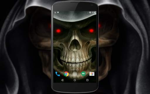 Skull 3D Live Wallpaper screenshot 1