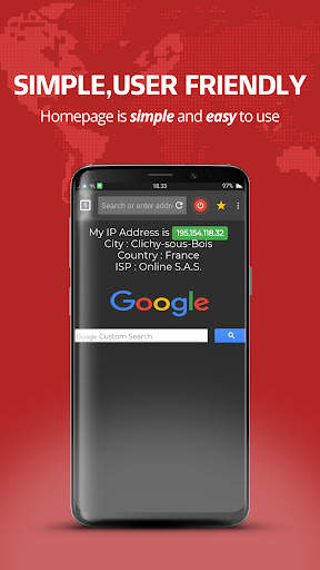 BXE Browser with VPN screenshot 1