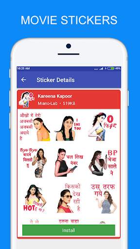 Hindi Movies Stickers For What screenshot 3