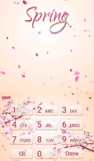 Spring Animated Keyboard   Liv screenshot 5