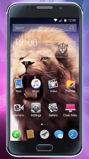 Space Lion King Launcher screenshot 1