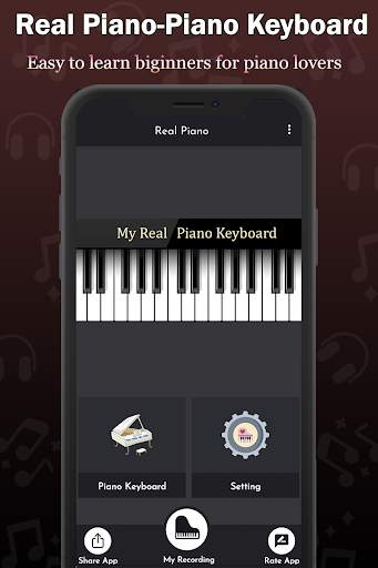 Real Piano-Piano Keyboard screenshot 1