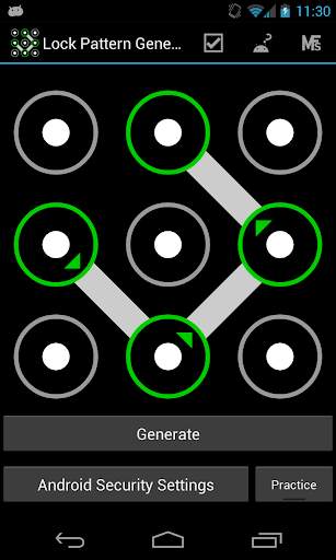 Lock Pattern Generator screenshot 1