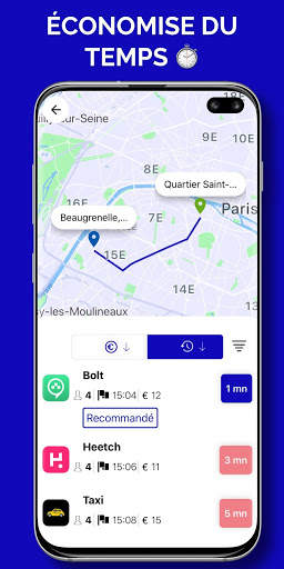 My Move - Comparateur VTC & Taxis screenshot 3