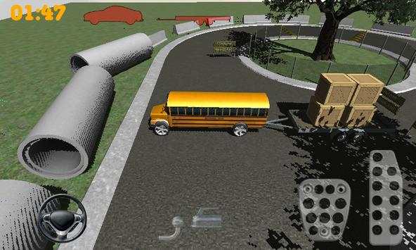3D School Bus Parking screenshot 8