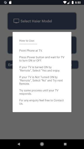 Haier TV Remote screenshot 2
