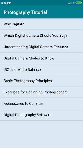 Photography Tutorial 1 تصوير الشاشة