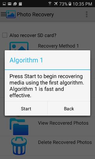Photo Recovery screenshot 2