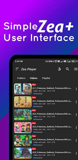 Media Player App - Zea Player screenshot 8