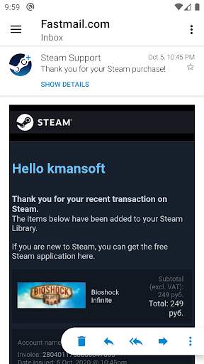 Sugar Mail email app screenshot 4