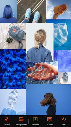 Orenji 🍊 : Free Photo Collage & Backgrounds maker screenshot 5