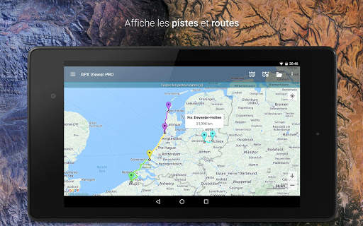 GPX Viewer PRO - Pistes, routes et points screenshot 12